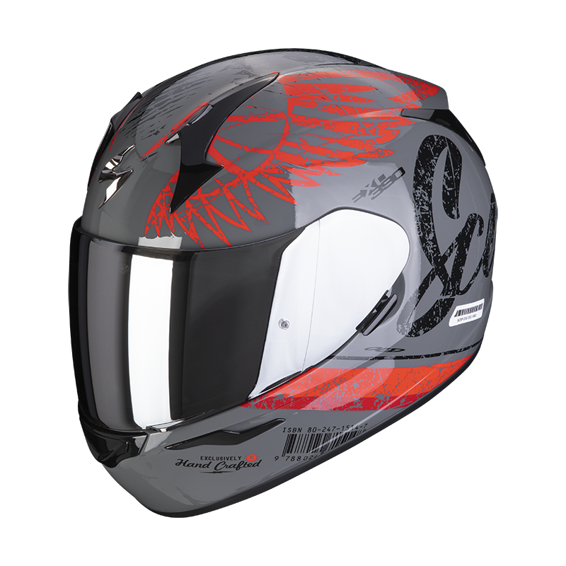 scorpion helmet red