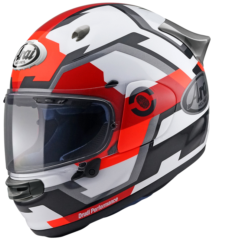 ARAI Quantic Face Red Helmstudio Leipzig